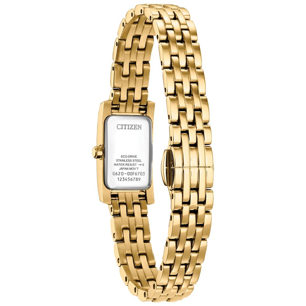 Ladies' Petite Palidoro Watch With Black Dial in Gold-Toned Stainless Steel. – Image 3 of 4