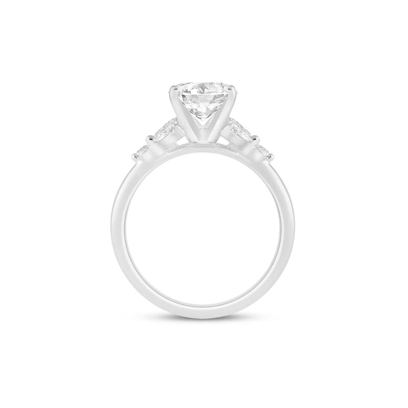 Lab Grown Diamond Semi-Mount in 14K White Gold &#40;1/3 ct. tw.&#41; &#40;Setting Only&#41; – Image 4 of 5