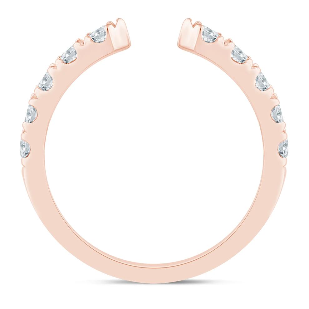 Diamond Open Anniversary Band in 14K Rose Gold (5/8 ct. tw.) – Image 2 of 3