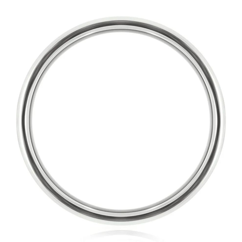 Wedding Band in 10K White Gold, 6MM – Image 2 of 3