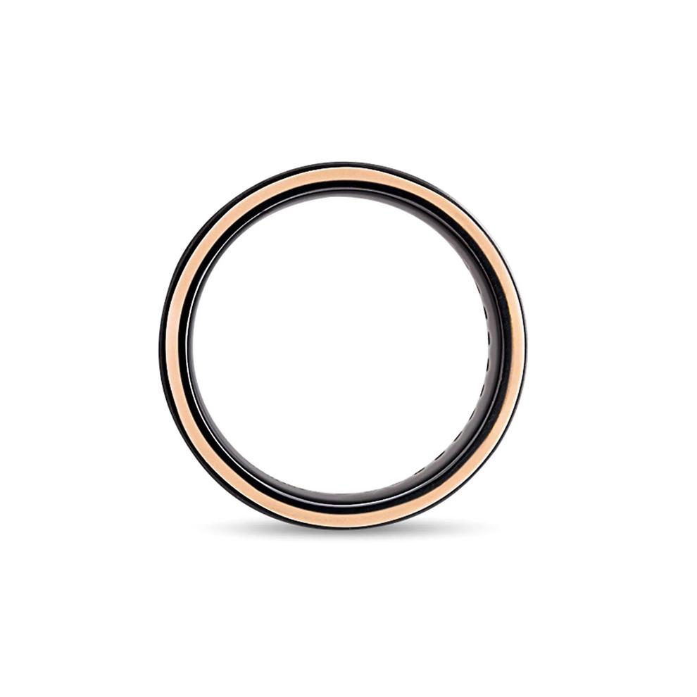 Men&rsquo;s Black Diamond Wedding Band in Black Zirconium, 9mm (5/8 ct.tw.) – Image 2 of 3