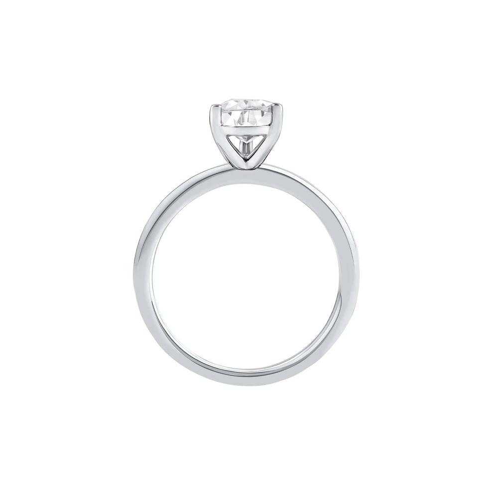 Lab Grown Diamond Pear-Shaped Solitaire Engagement Ring in Platinum (2 ct.) – Image 2 of 4