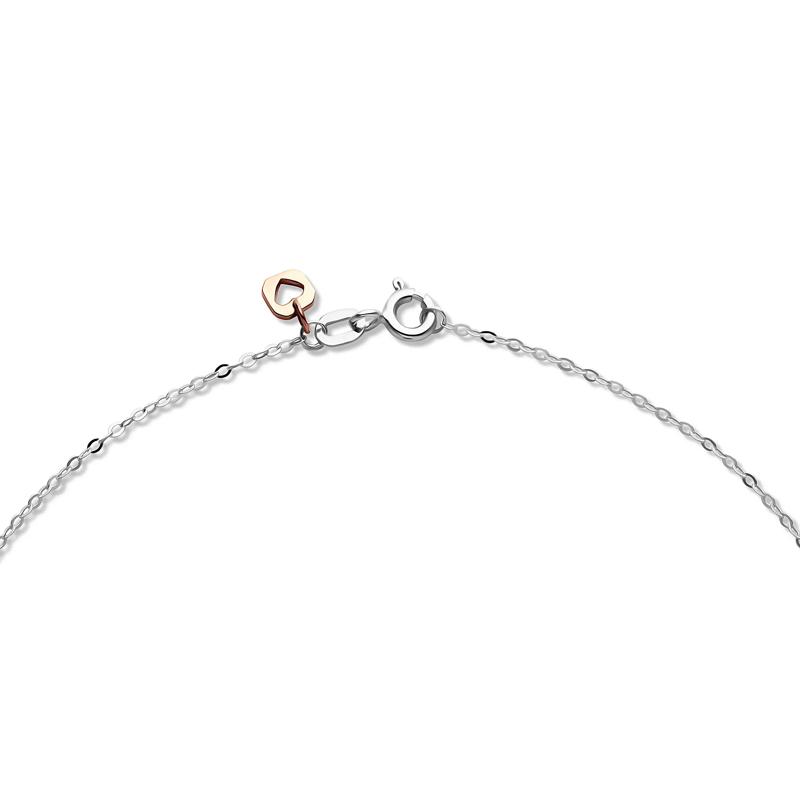 1 1/4 ct. tw. Lab Grown Diamond Heart Pendant in 14K White Gold – Image 3 of 4