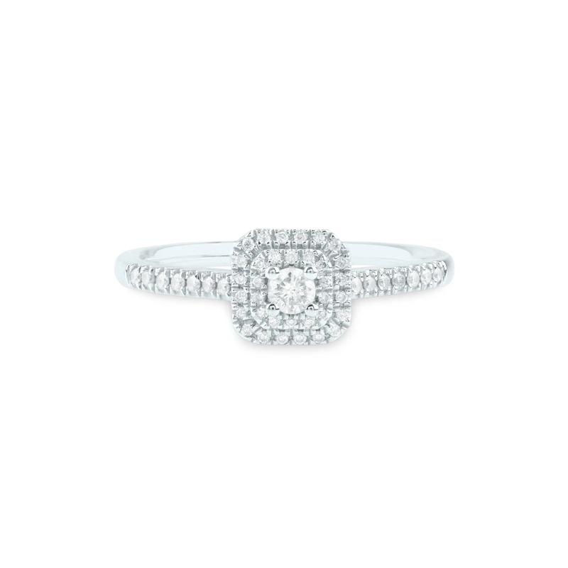 Diamond Promise Ring in 14K White Gold &#40;1/4 ct. tw.&#41; – Image 1 of 3