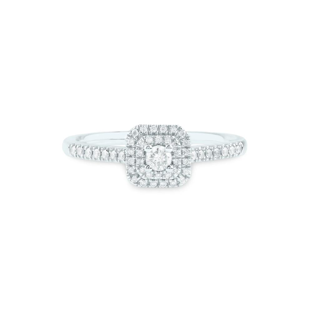 Diamond Promise Ring in 14K White Gold (1/4 ct. tw.) – Image 1 of 3