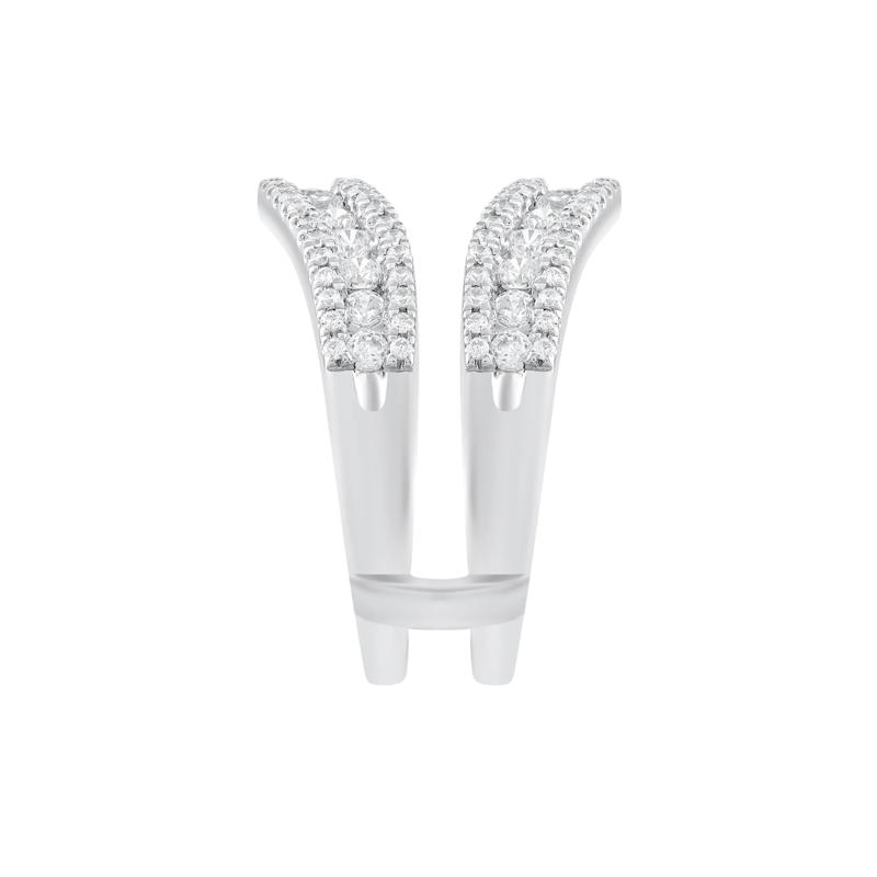 Diamond Contour Ring Insert in 14K White Gold &#40;1 ct. tw.&#41; – Image 3 of 3