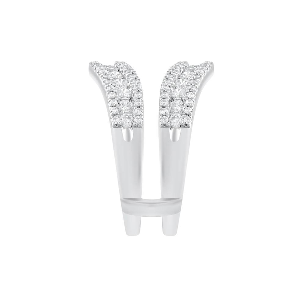 Diamond Contour Ring Insert in 14K White Gold (1 ct. tw.) – Image 3 of 3