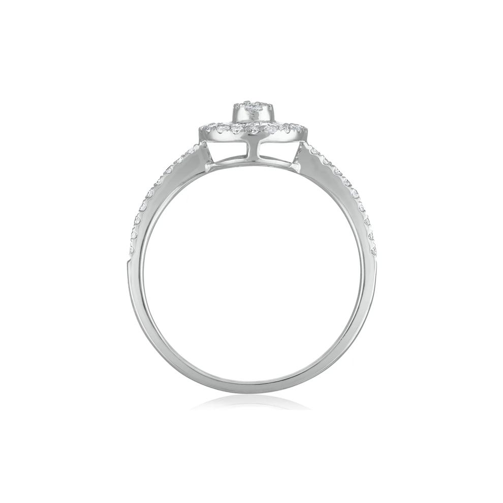 Diamond Engagement Ring in 14K White Gold (3/8 ct. tw.) – Image 2 of 3