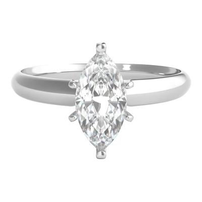 1 ct. tw. Diamond Solitaire Engagement Ring in 14K White Gold