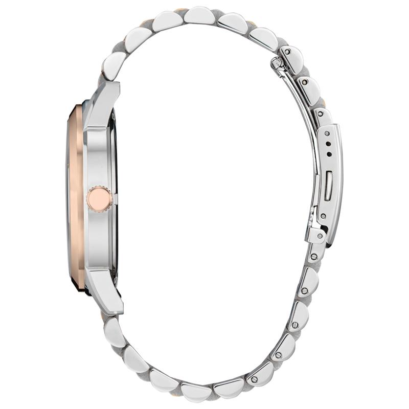 Men&#39;s Rolan Watch in Rose and Silver-Tone Stainless Steel, 41MM – Image 2 of 3