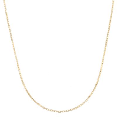 French Cable Link Chain in 14K Yellow Gold, 1.9MM, 24"