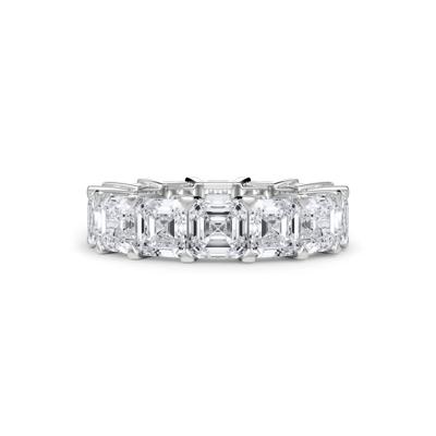 Lab Grown Diamond Assher-Cut Eternity Band