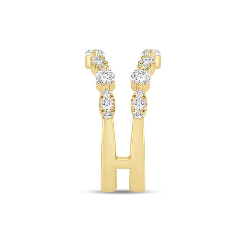 Lab Grown Diamond Ring Insert in 14K Yellow Gold (1 ct. tw.) – Image 3 of 3