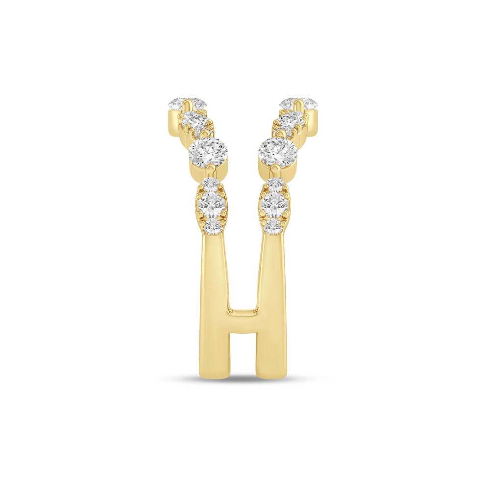 Lab Grown Diamond Ring Insert in 14K Yellow Gold (1 ct. tw.) – Image 3 of 3