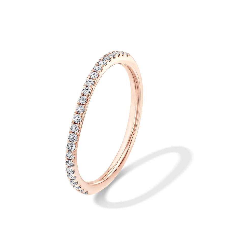 Lab Grown Diamond Princess-Cut Engagement Set in 18K Rose Gold (3 ct. tw.) – Image 6 of 6