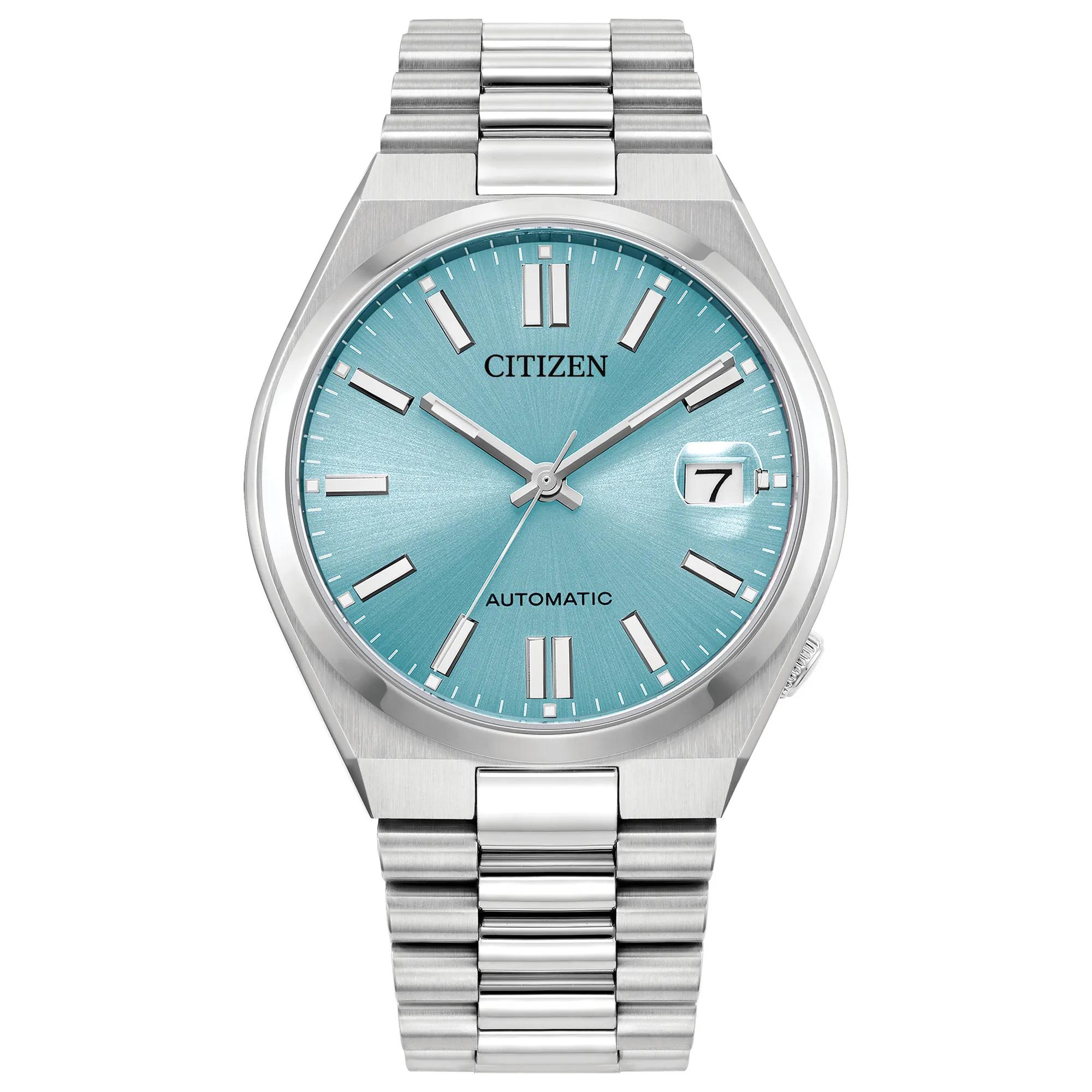 Men's Tsuyosa Watch in Stainless Steel, 37MM