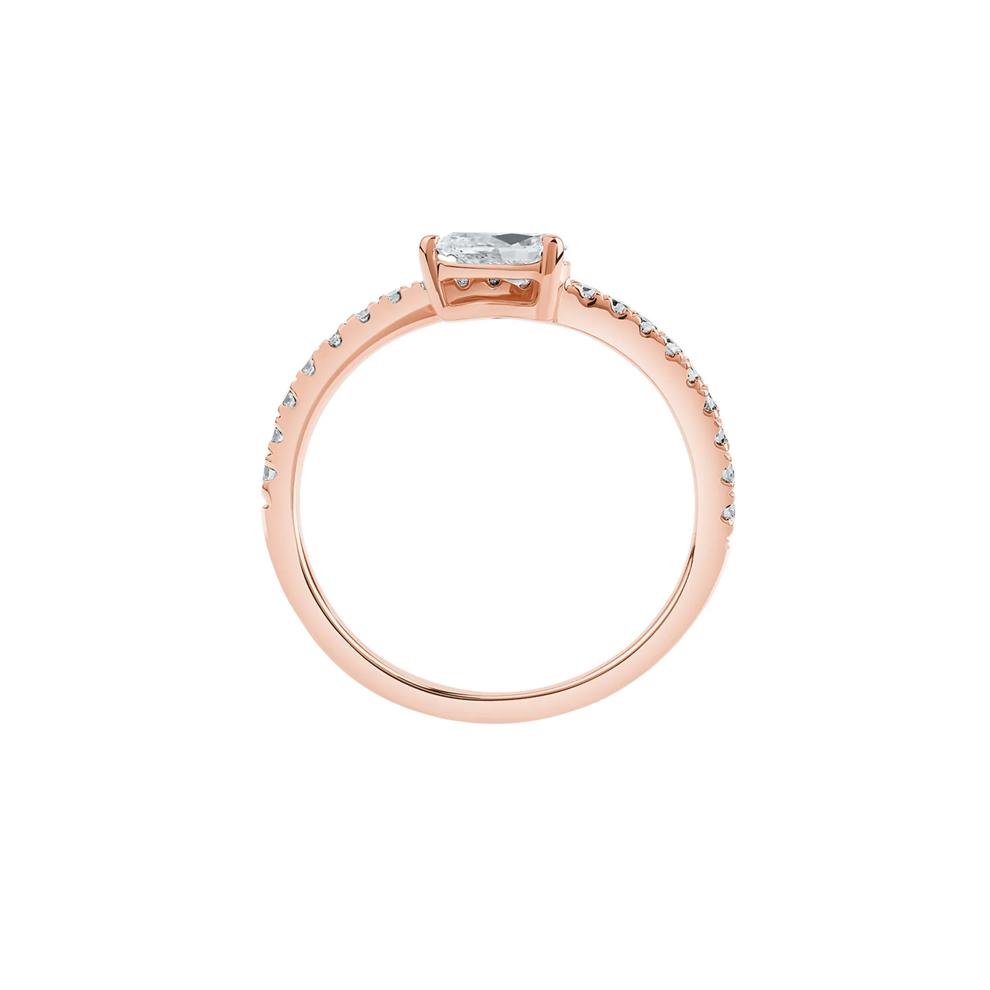 Kiki Lab Grown Diamond Wrap Wedding Band in 14K Rose Gold (5/8 ct. tw.)  – Image 2 of 4