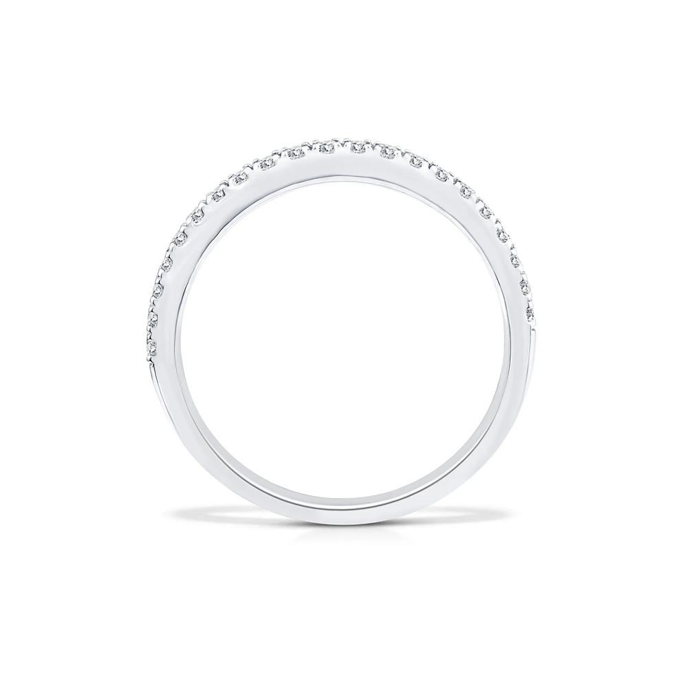 Lab Grown Diamond Anniversary Band in Platinum (1/4 ct. tw.) – Image 2 of 4