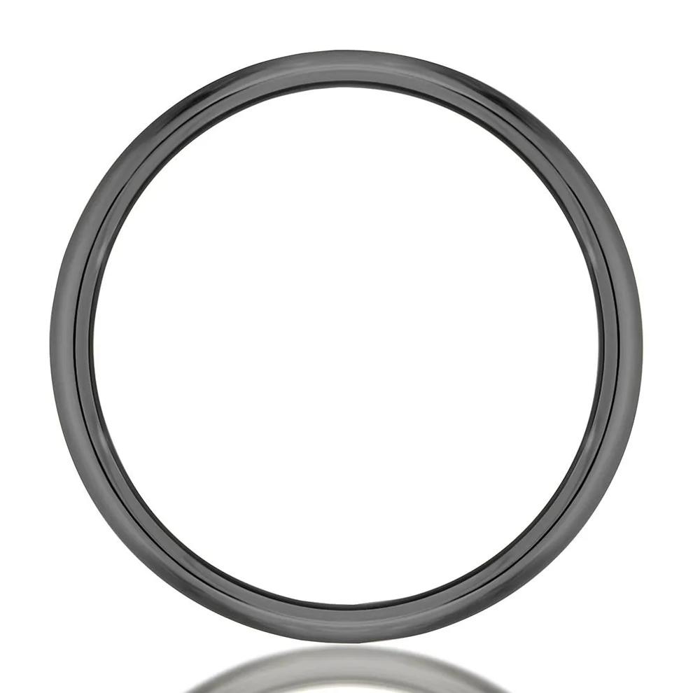 Men's Satin Finish Band in Tantalum, 8MM – Image 2 of 3