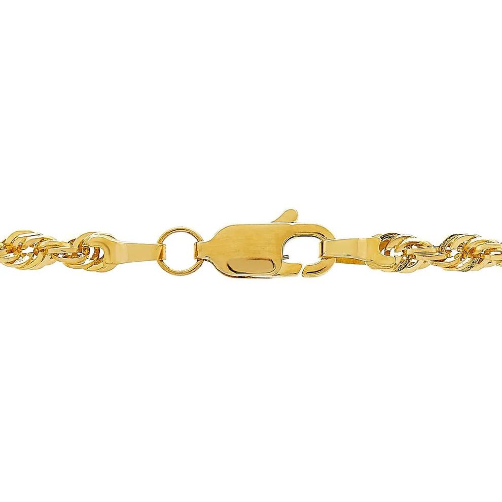 Glitter Rope Chain in 14K Yellow Gold, 22" – Image 2 of 3