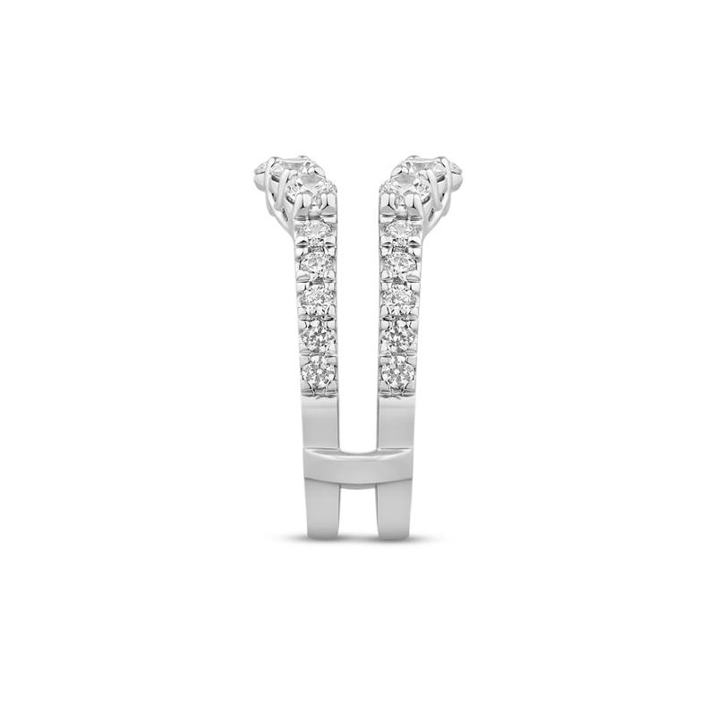 Lab Grown Diamond Ring Enhancer in 14K White Gold &#40;2 ct. tw.&#41; – Image 3 of 3