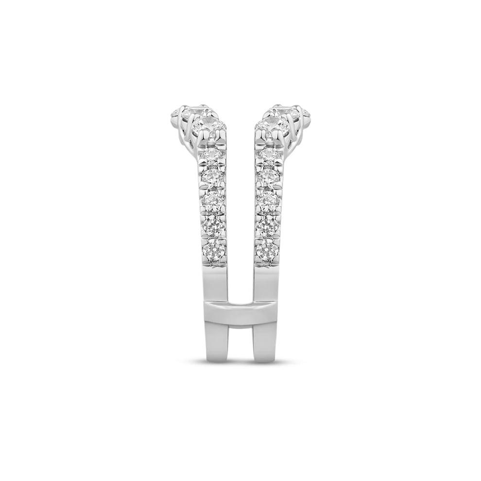 Lab Grown Diamond Ring Enhancer in 14K White Gold (2 ct. tw.) – Image 3 of 3