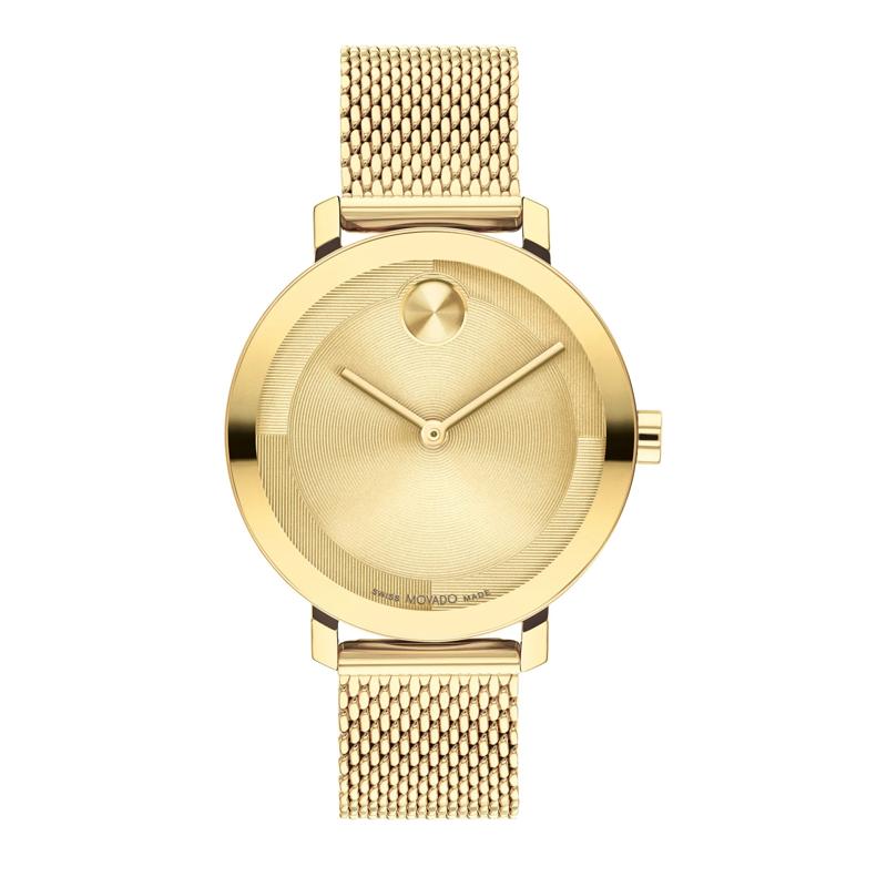 Evolution Ladies&rsquo; Dress Watch in Gold-Tone Ion-Plated Stainless Steel – Image 1 of 3