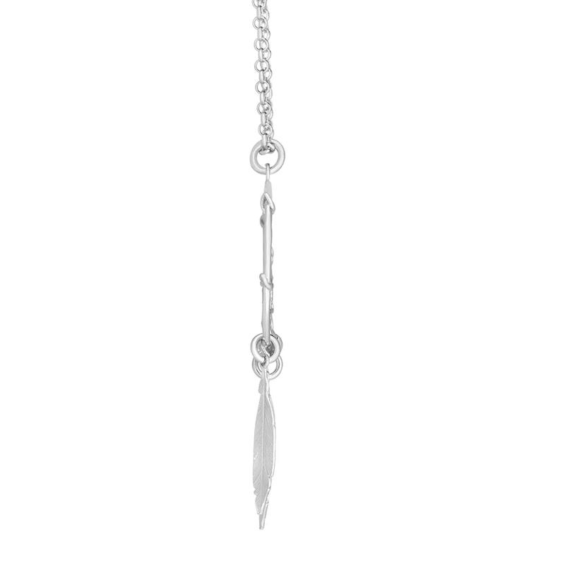 Dream Catcher Necklace in Sterling Silver – Image 2 of 3