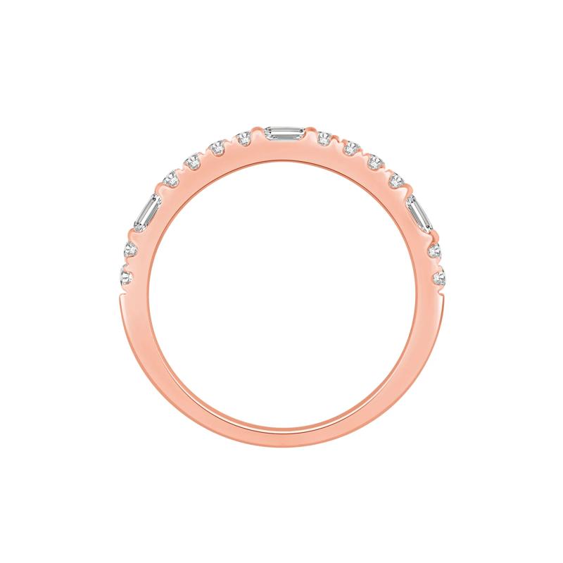 Lab Grown Diamond Stack Band in 10K Rose Gold &#40;1/3 ct. tw.&#41; – Image 2 of 3