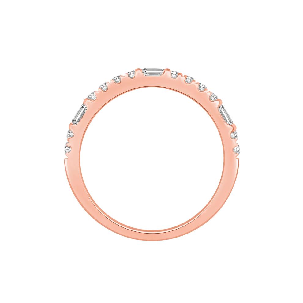 Lab Grown Diamond Stack Band in 10K Rose Gold (1/3 ct. tw.) – Image 2 of 3