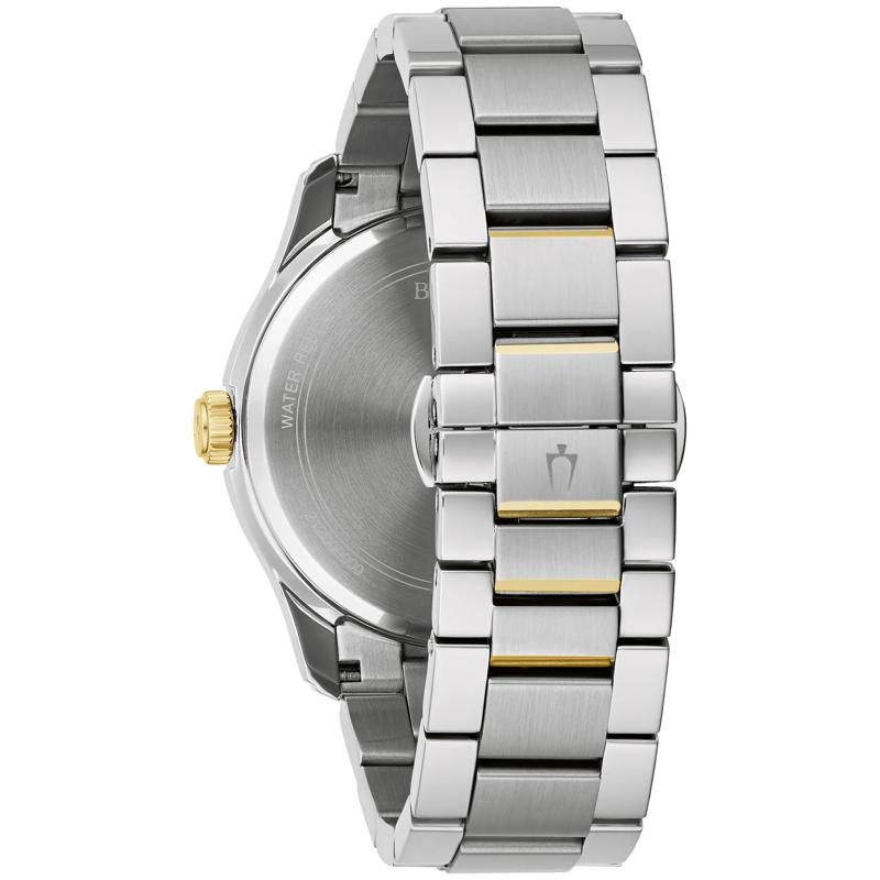Bulova Classic Wilton Men&#39;s Dress Watch in Two-Tone Stainless Steel, 41MM – Image 3 of 3