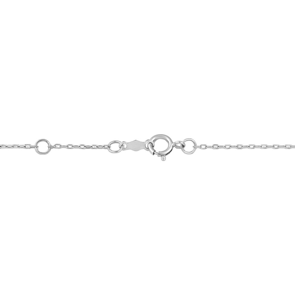 Graduated Diamond Necklace in 10K White Gold (1/2 ct. tw.) – Image 3 of 3