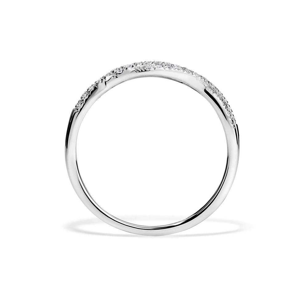 Diamond Ring in Sterling Silver (1/3 ct. tw.) – Image 3 of 4