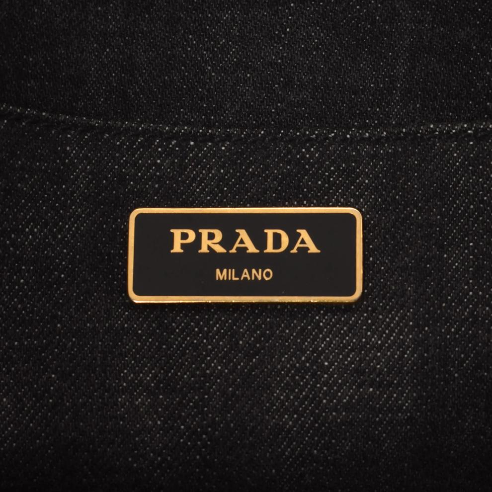 Pre-Owned Prada Canapa 2Way Tote – Image 7 of 9
