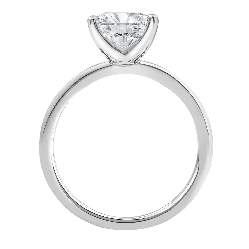 Diamond Princess Cut Solitaire Engagement Ring in 14K White Gold (2 ct.) – Image 2 of 5