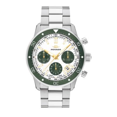 Men's Alta Super Sub Sea Chronograph Watch in Stainless Steel