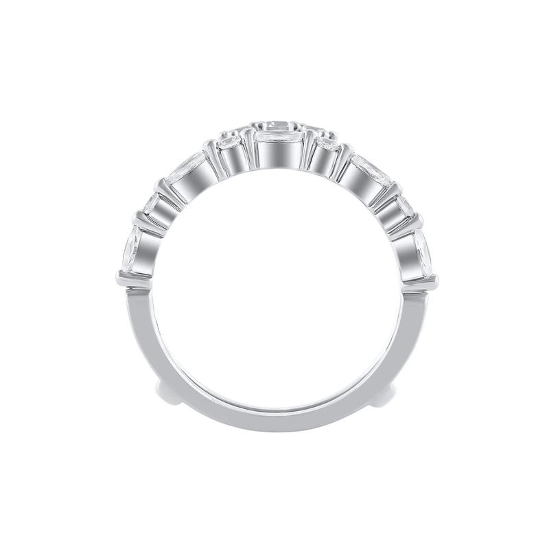 Lab Grown Diamond Ring Insert in 14K White Gold &#40;1/2 ct. tw.&#41; – Image 2 of 3