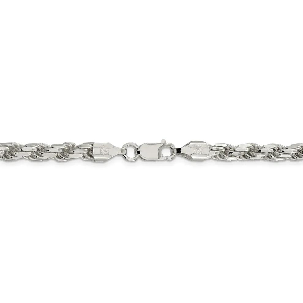 Rope Chain in Sterling Silver, 24" – Image 3 of 3