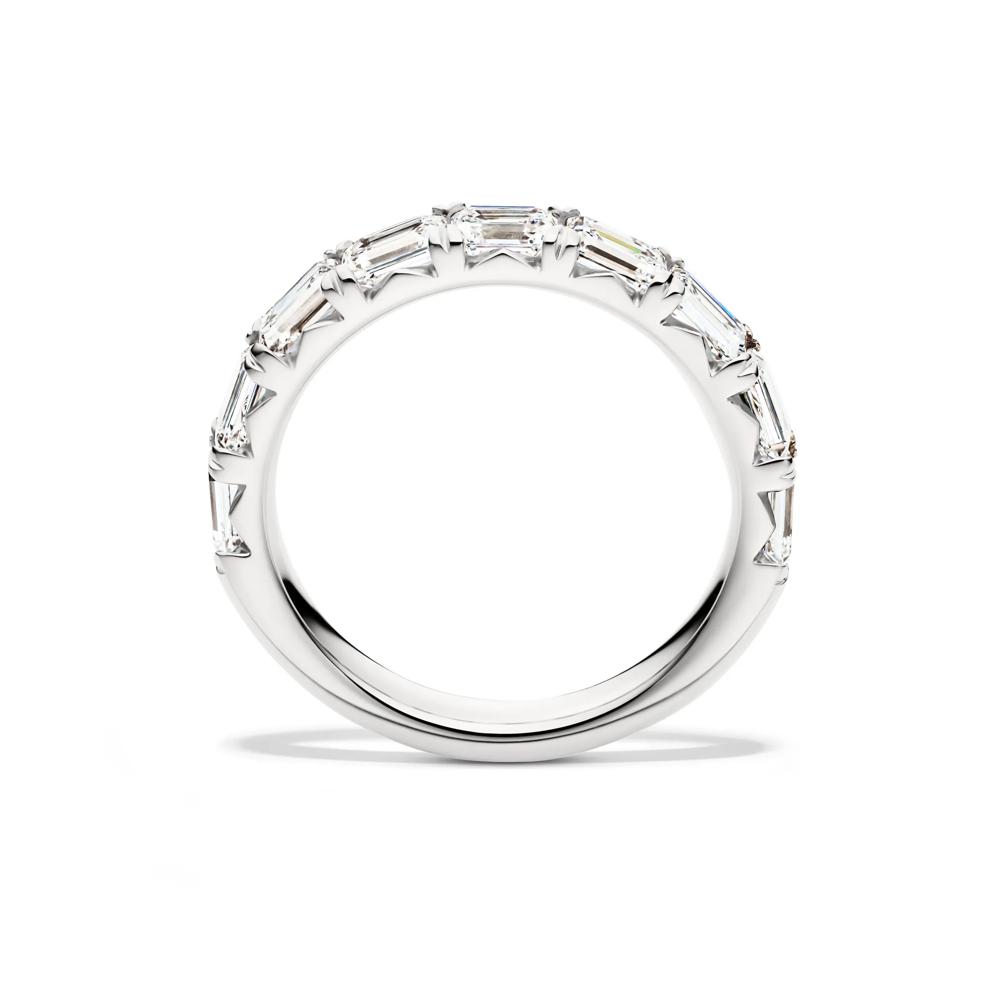 Lab Grown Diamond East-West Pave Band in 14K White Gold (2 ct. tw.) – Image 2 of 4