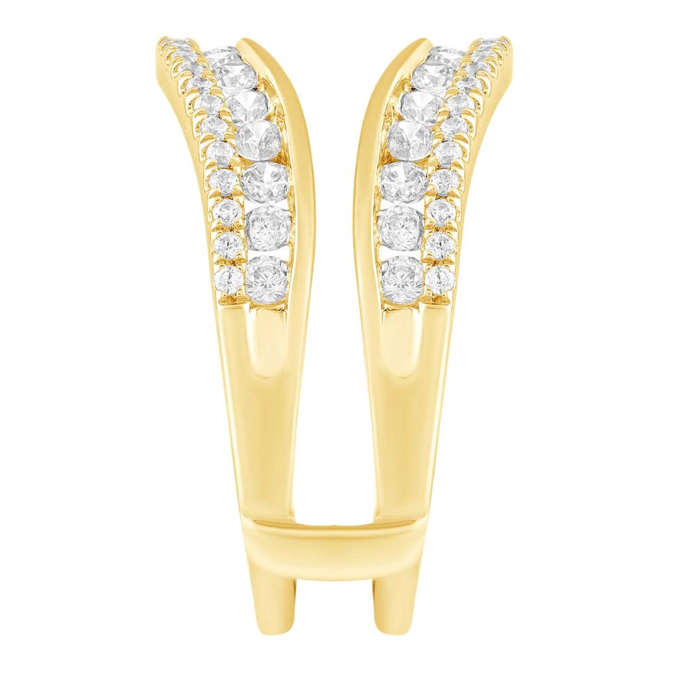 Double Row Diamond Insert in 14K Yellow Gold (1 ct. tw.) – Image 3 of 3