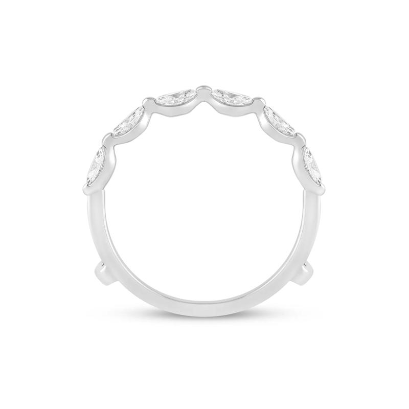 Lab Grown Diamond Marquise-Cut Ring Insert in 14K White Gold &#40;1 ct. tw.&#41; – Image 2 of 3