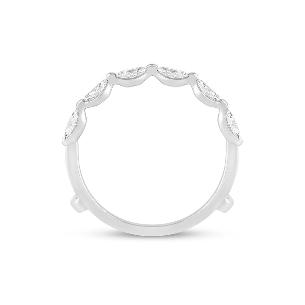 Lab Grown Diamond Marquise-Cut Ring Insert in 14K White Gold (1 ct. tw.) – Image 2 of 3