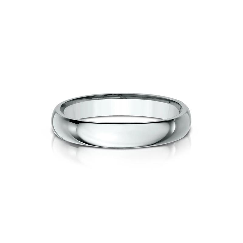 Wedding Band in 14K White Gold, 4MM – Image 1 of 3