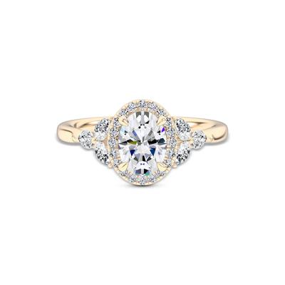 Diamond Oval Halo Engagement Ring (1 3/8 ct. tw.)