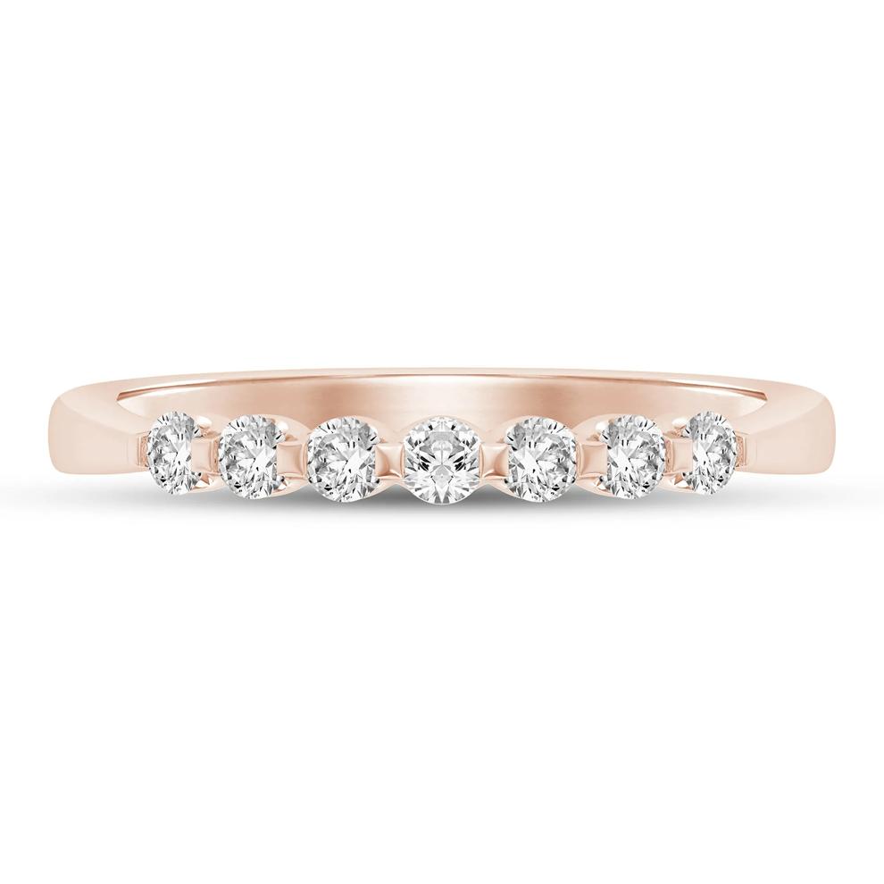 Diamond Anniversary Band in 14K Rose Gold (1/4 ct. tw.) – Image 1 of 1