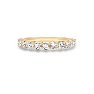 Lab Grown Diamond U-Prong Anniversary Band in 10K Yellow Gold (1 ct. tw.)