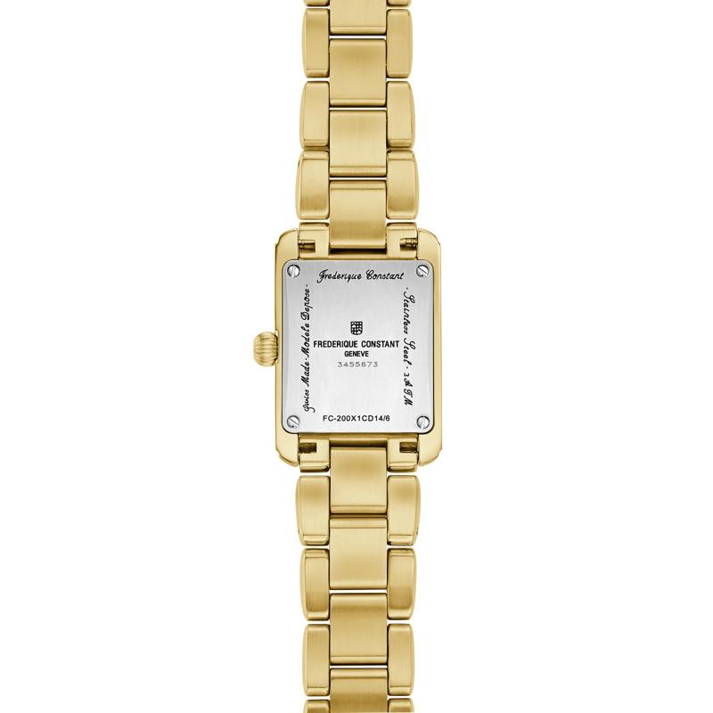Ladies' Classics Carr&eacute;e Watch With a Silver-Toned Dial and Gold-Toned Stainless Steel Bracelet – Image 2 of 3