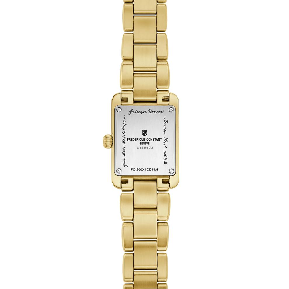 Ladies' Classics Carr&eacute;e Watch With a Silver-Toned Dial and Gold-Toned Stainless Steel Bracelet – Image 2 of 3