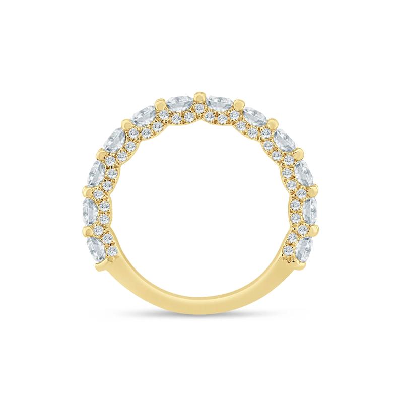 Lab Grown Diamond Wedding Band in 14K Yellow Gold (2 ct. tw.) – Image 2 of 3