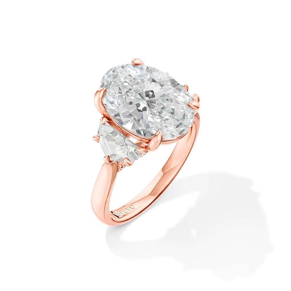 Penelope Lab Grown Diamond Engagement Ring in 14K Rose Gold (5 7/8 ct. tw.) – Image 4 of 4